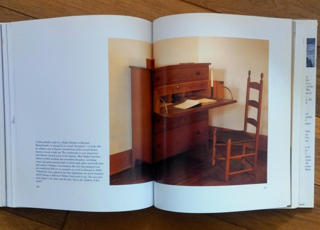 SHAKER｜Life, Work, and Art（洋書）：シェーカー　家具