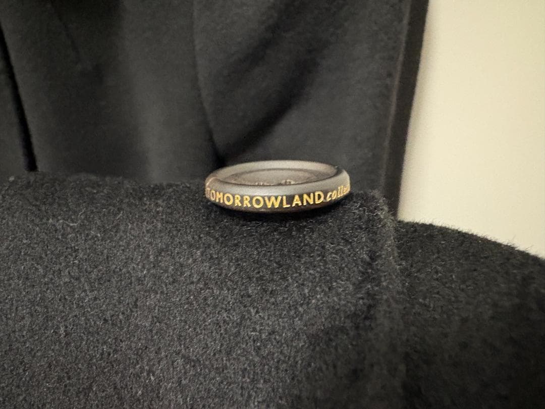 【美品】TOMORROWLAND ロングコート 38　カシミヤ100％