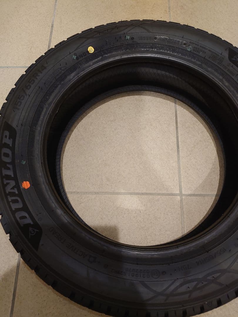 ダンロップ　シンクロウェザー 155/65R14 2025年製、12月 新品