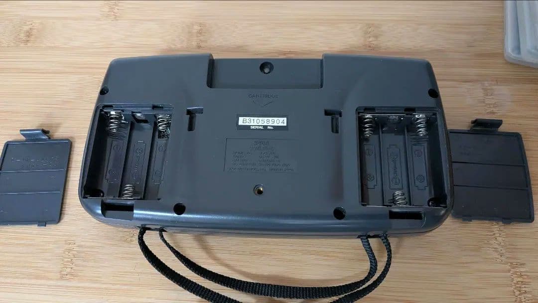 ゲームギア　通電確認　ジャンク　ソフト　６本セット