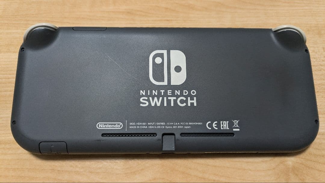 【箱・充電器・ケース付】Nintendo Switch Lite グレー