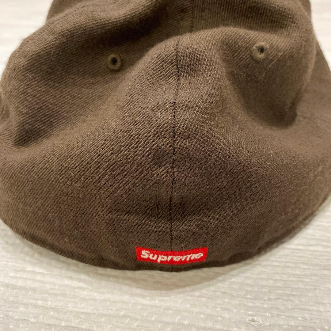 Supreme 59FIFTY ブラウン キャップ 7 3/8