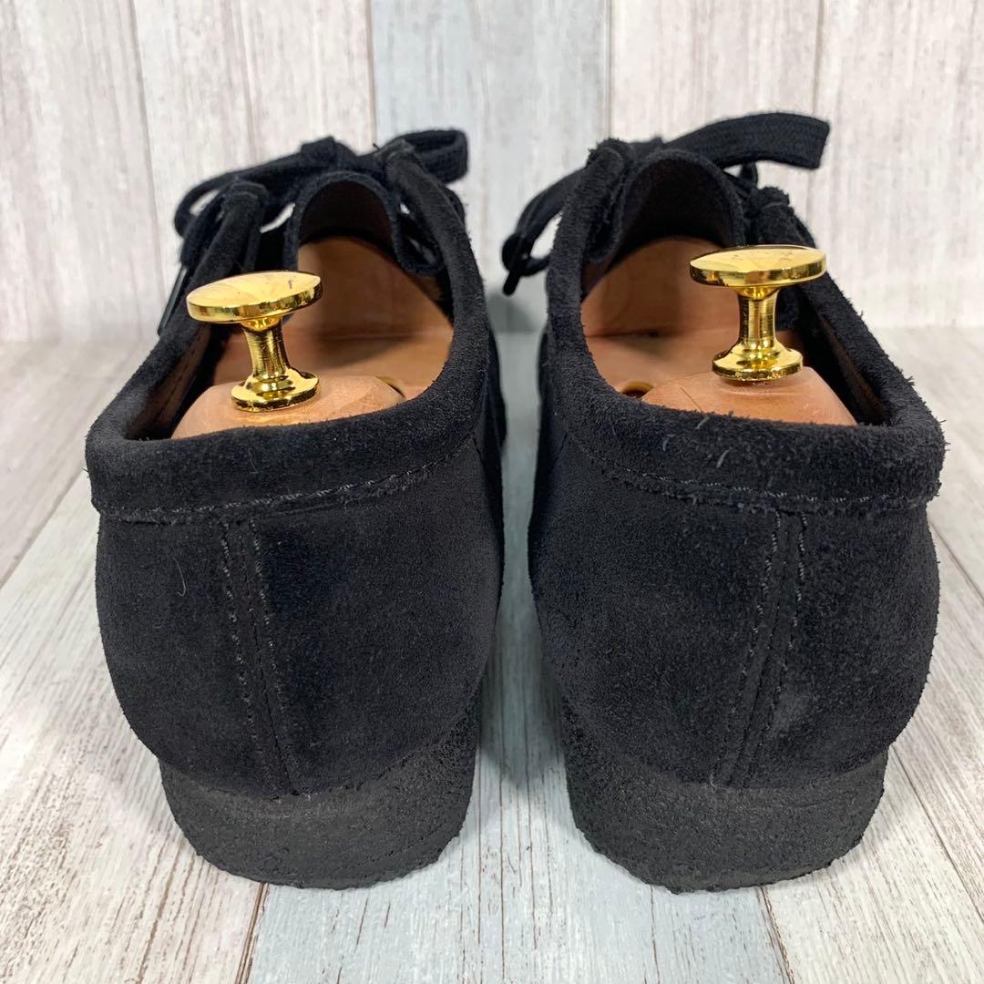 ✨人気✨クラークス CLARKS ワラビー【24.5】ブラック スエード