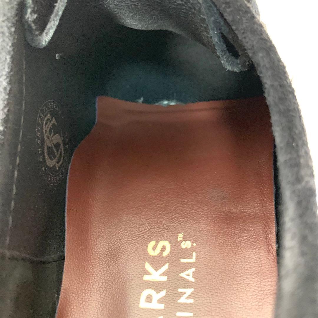 ✨人気✨クラークス CLARKS ワラビー【24.5】ブラック スエード