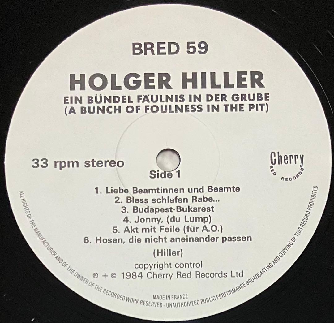 洋楽 Holger Hiller Ein Bundel Faulnis In Der
