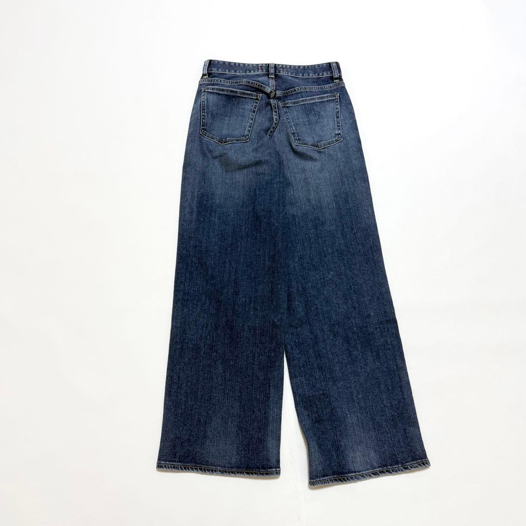 美品　RED CARD　35th Anniv. Wide　ワイドデニム　22