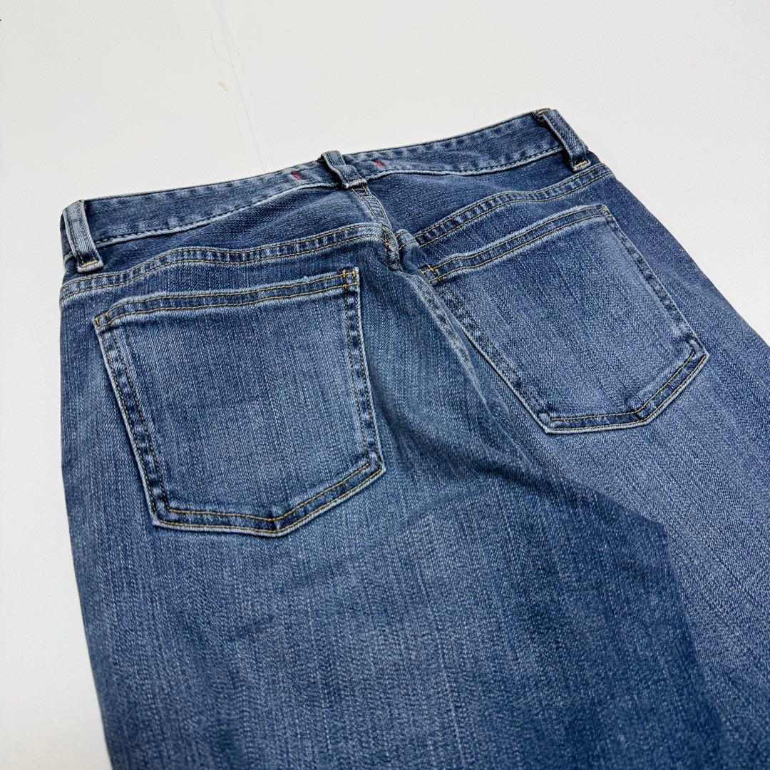 美品　RED CARD　35th Anniv. Wide　ワイドデニム　22