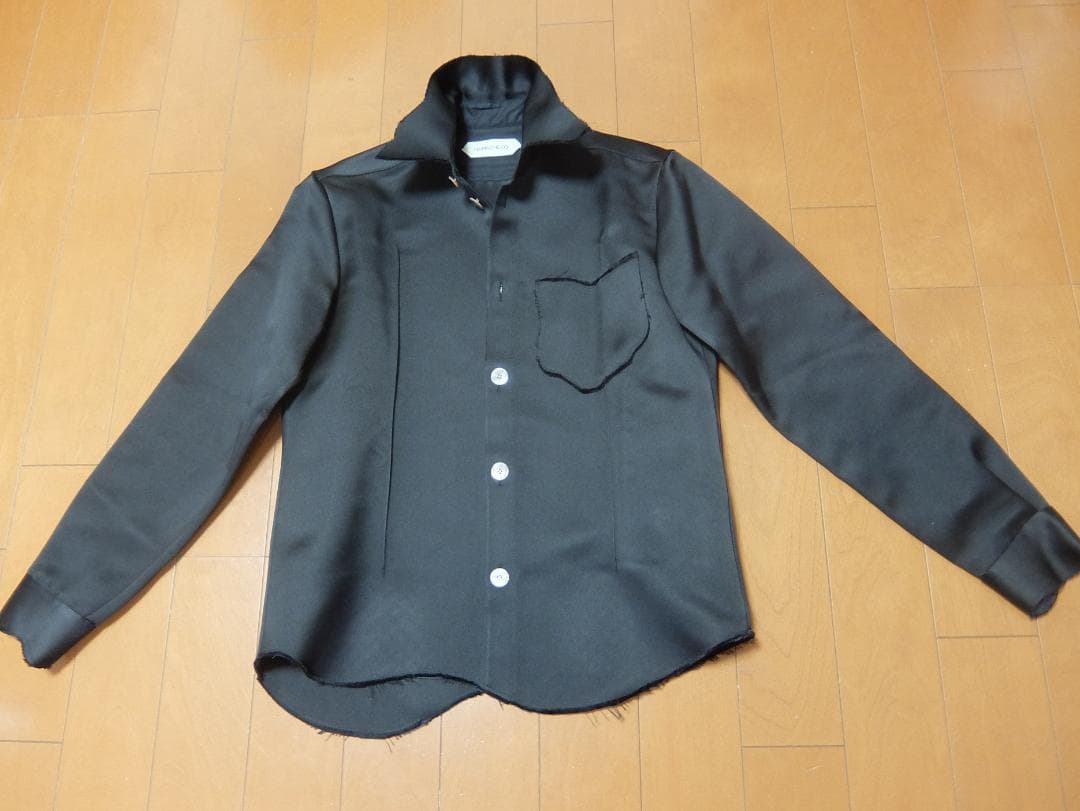 NAMACHEKO ブラック サイズS 未使用新品 シャツジャケット ナマチェコ