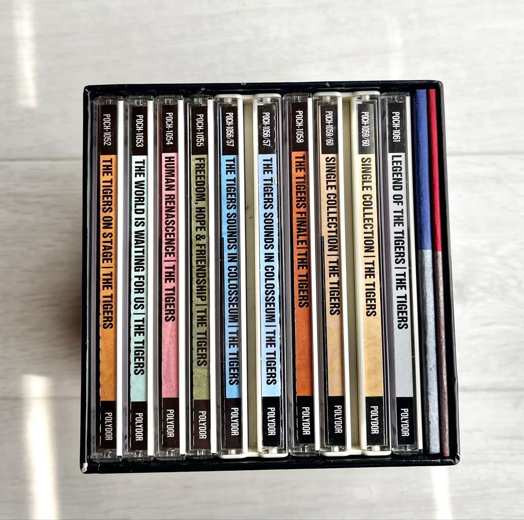 【希少】THE TIGERS PERFECT CDBOX 10枚組⭐︎未発表曲収録