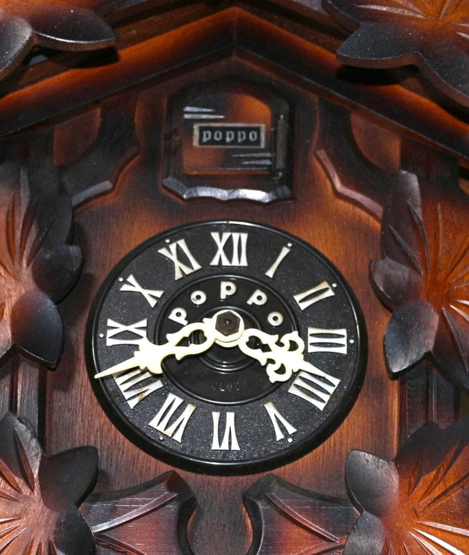 可動品 TEZUKA CLOCK poppo 鳩時計 分銅式 #103 掛時計