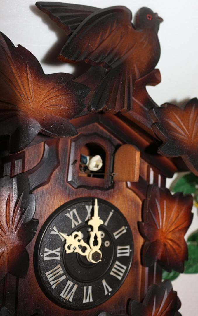 可動品 TEZUKA CLOCK poppo 鳩時計 分銅式 #103 掛時計
