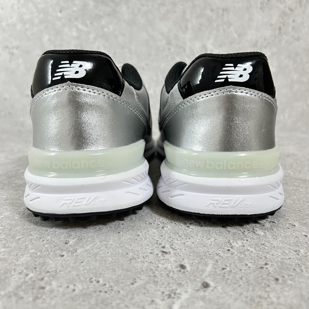 【新品】ニューバランス ゴルフ 996 レディース 24.5 シルバー ボア
