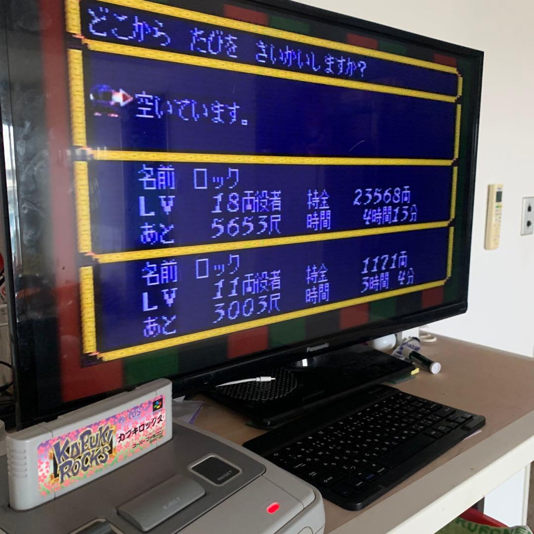r*i様 【起動確認済み】【美品】カブキロックス　 スーパーファミコン