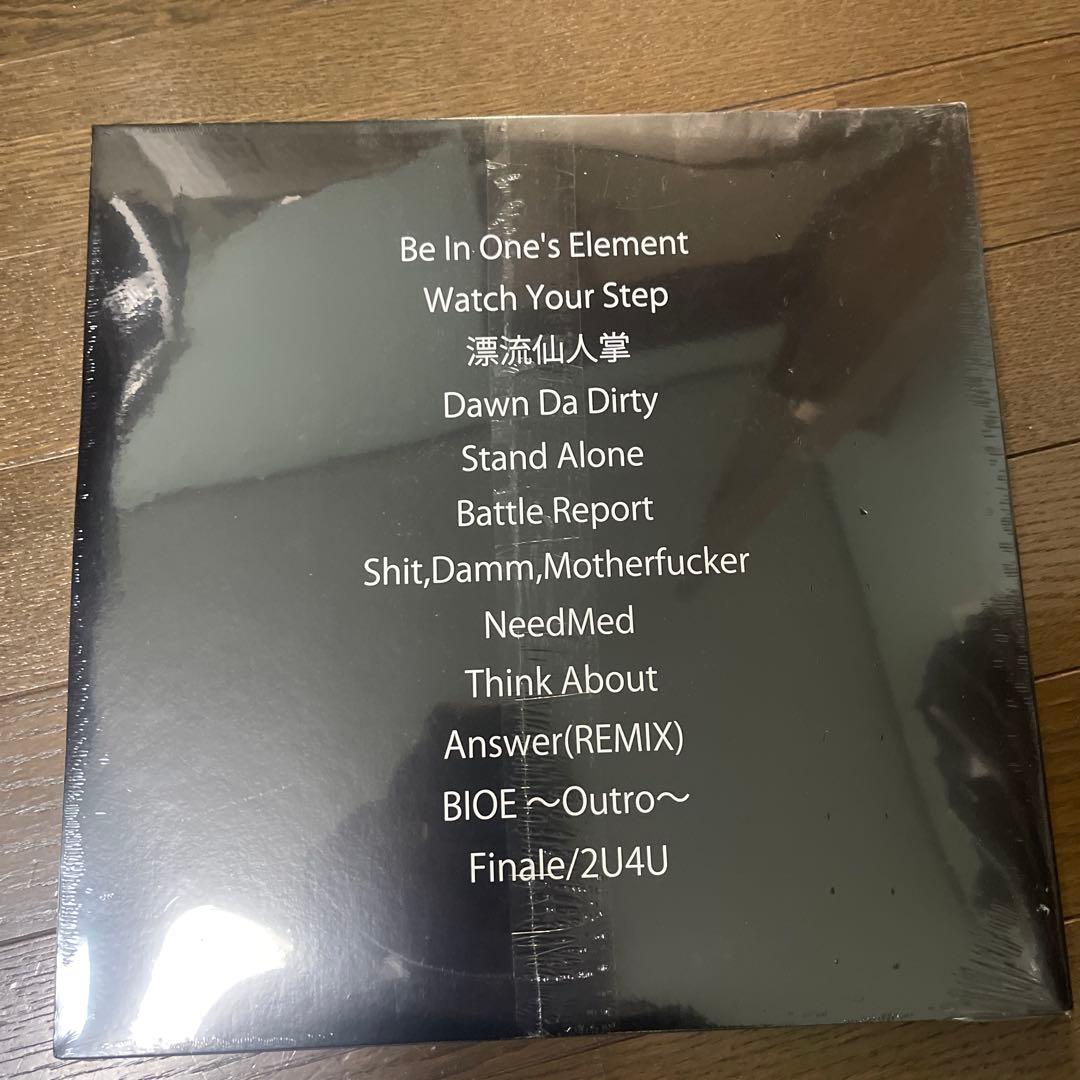 仙人掌　Be In One's Element レコード　日本語ラップ