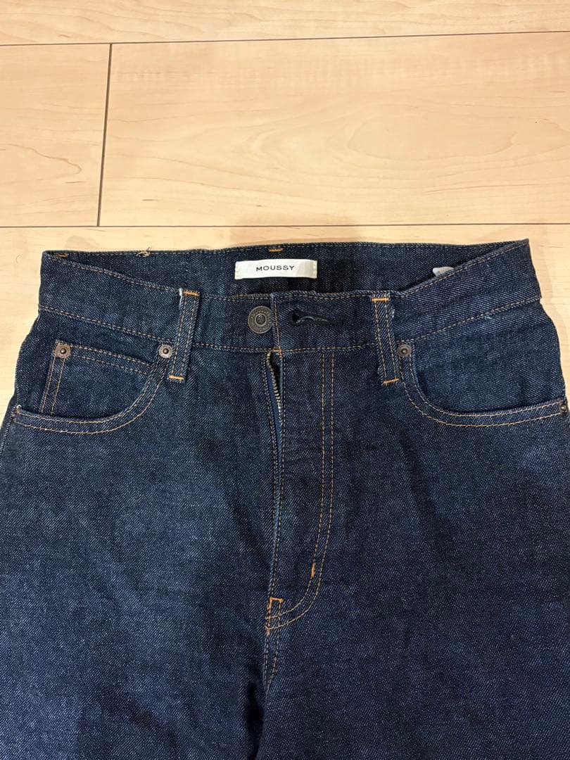 moussy mvsフレアデニム　26 【丈長め】