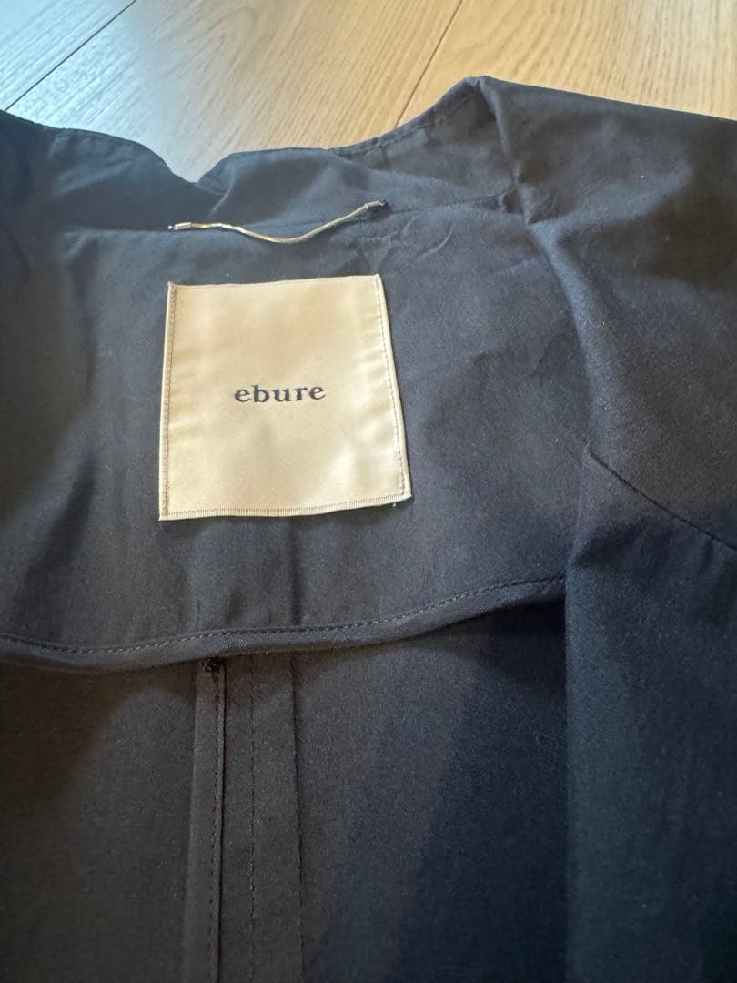 美品　ebure エブール　コート　トレンチ　コットン