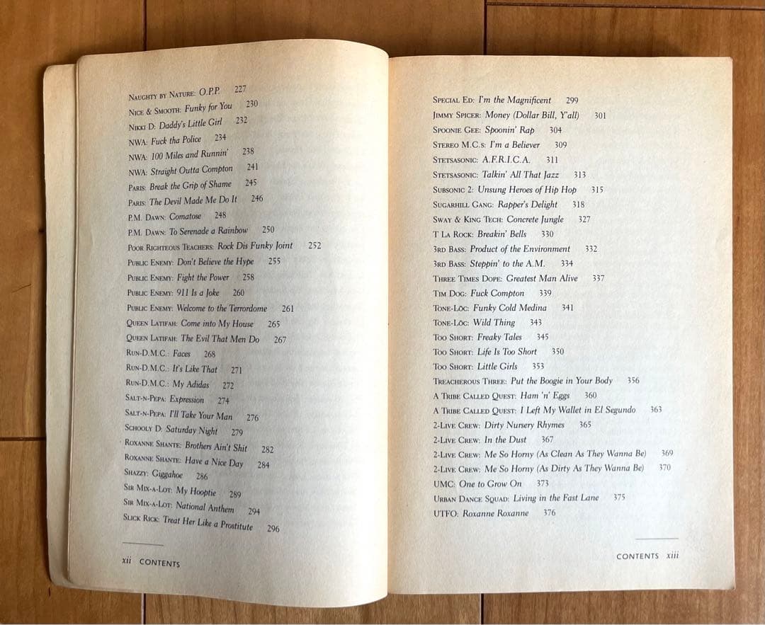 「 RAP The Lyrics」1992