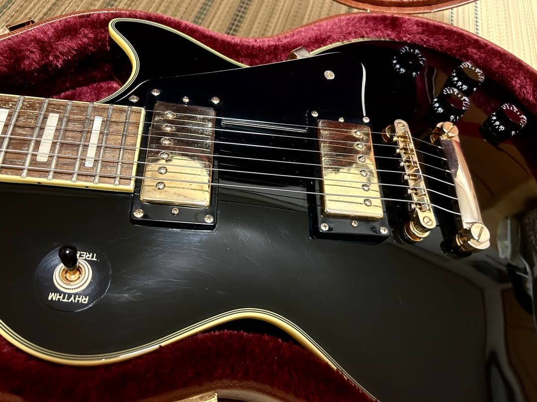 美品❣️Epiphone Les Paul Custom Ebony