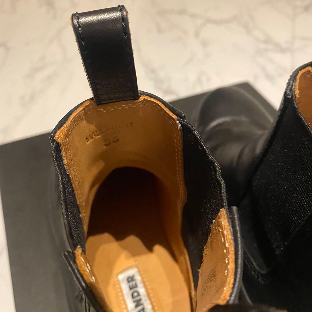 JIL SANDER サイドゴアブーツ