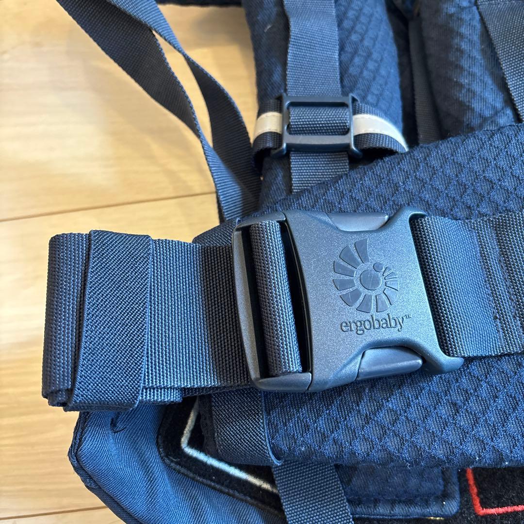 ergobaby オムニブリーズ ミッドナイトブルー　美品