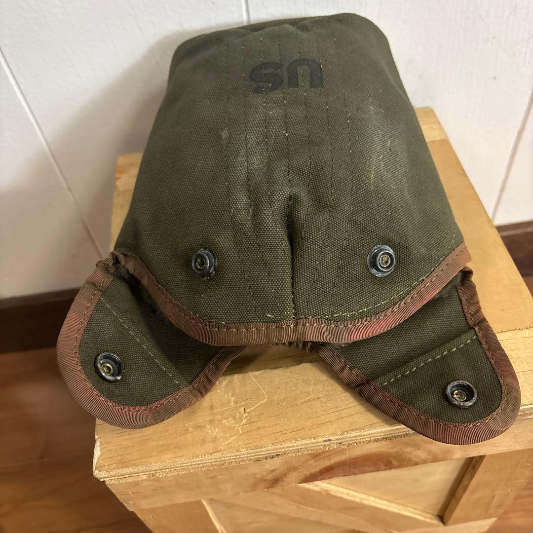 デッドストック　米軍　実物　M1956 コットン　キャンティーンカバー　④