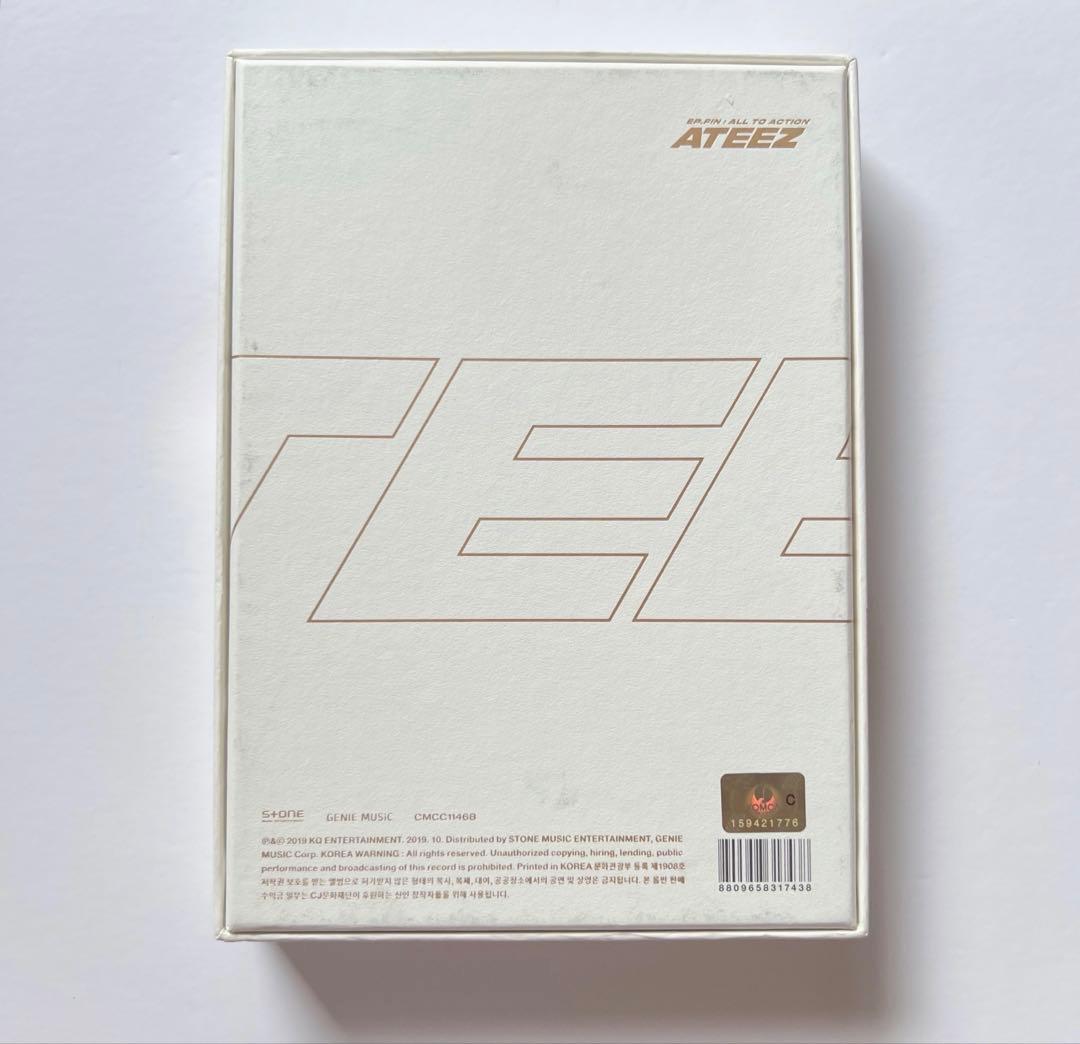 ateez ウヨン 直筆 サイン アルバム