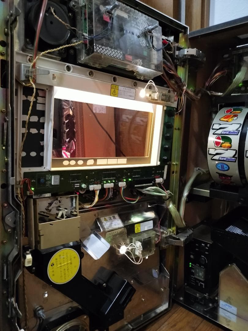 【パチスロ実機】サミー★ハードボイルド２【不要機付】４号機・希少台・人気台