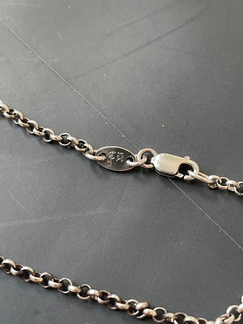 CHROME HEARTS ネックレス ロールチェーン 18インチ