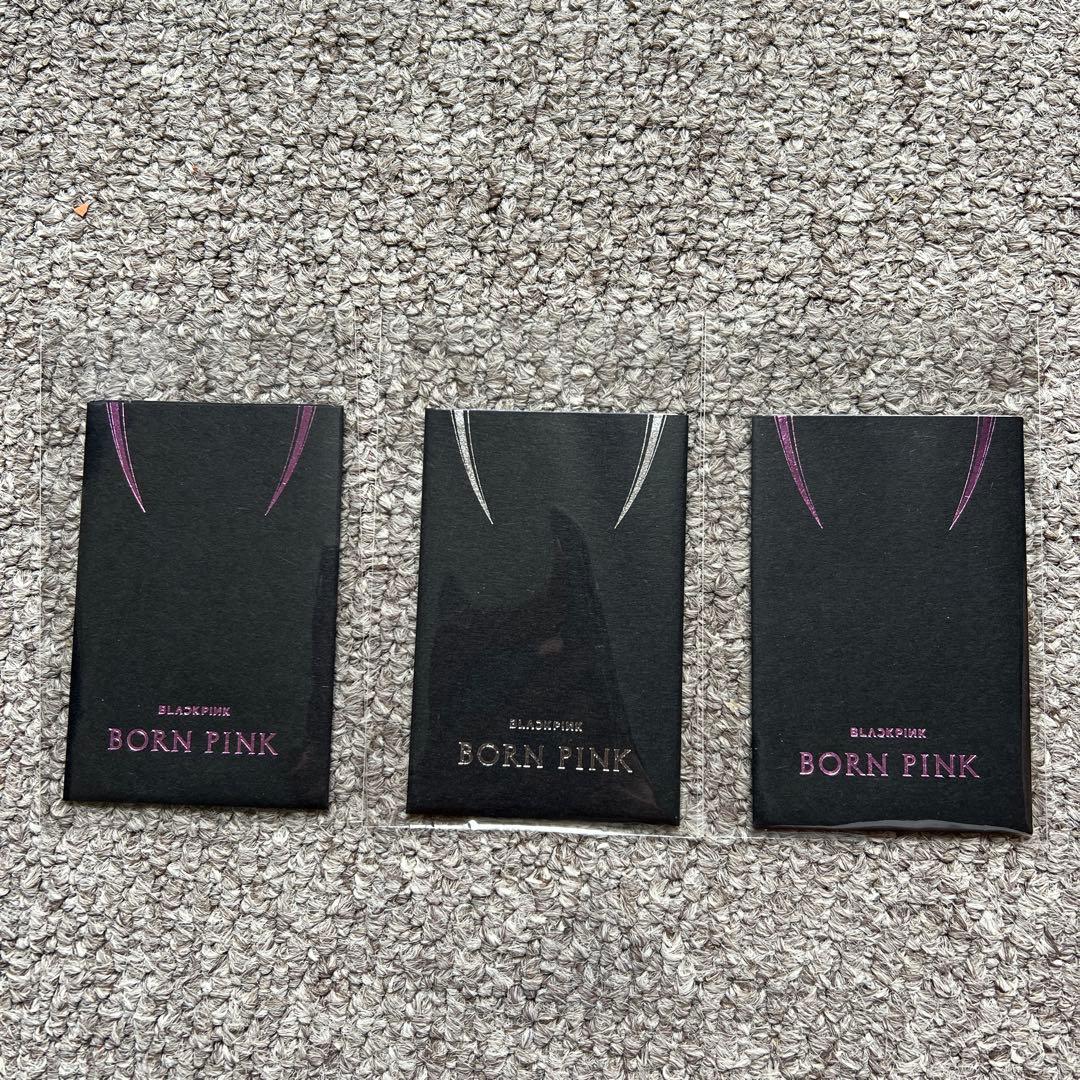 BLACKPINKBORNPINK アルバム 3セットまとめ売りフォトカード付き