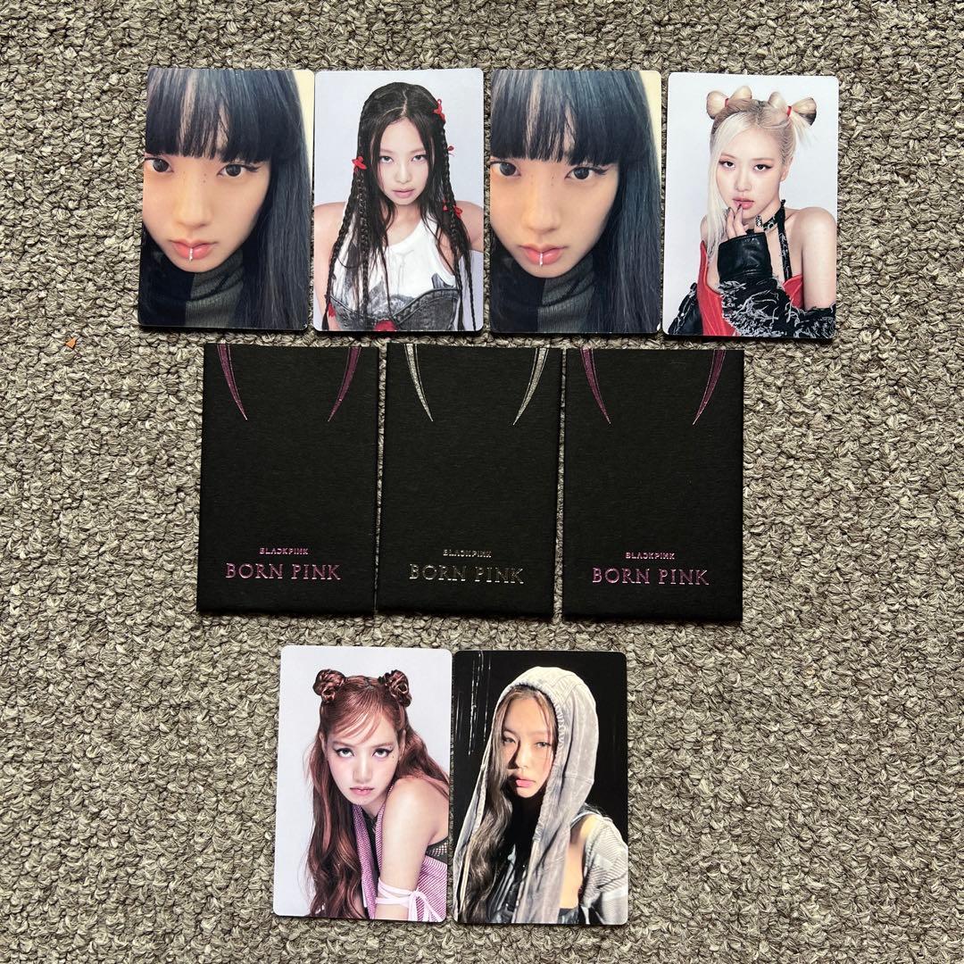 BLACKPINKBORNPINK アルバム 3セットまとめ売りフォトカード付き
