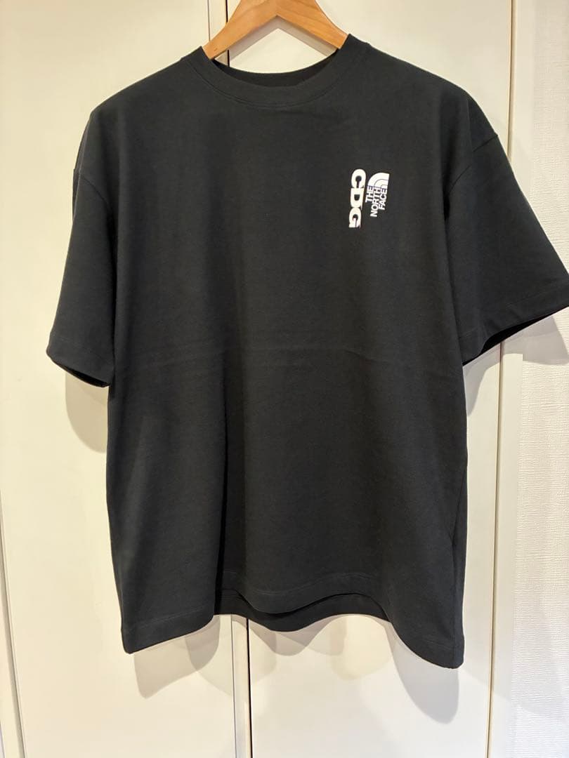 【新品未使用】CDG × THE NORTH FACE コラボTシャツS 黒