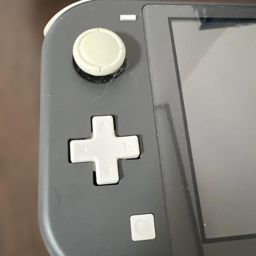 Nintendo Switch Lite グレー　グリップ　充電器付き