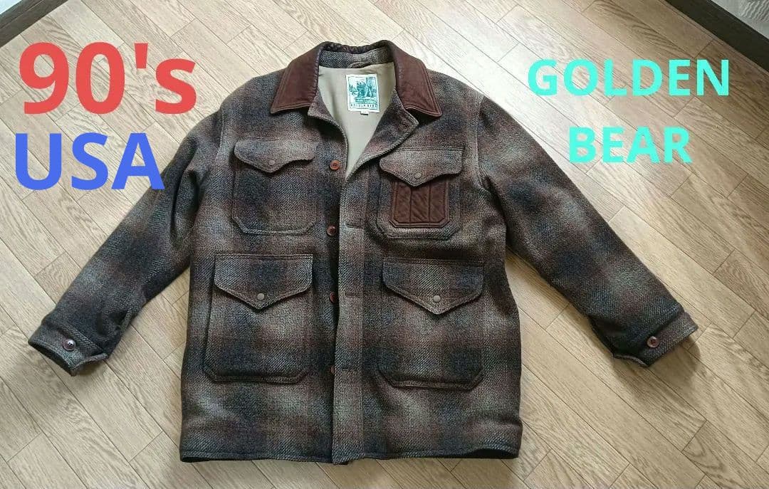 GOLDENBEAR/ジャケット/コート/ヴィンテージ/90's/USA/Ｍ・Ｌ