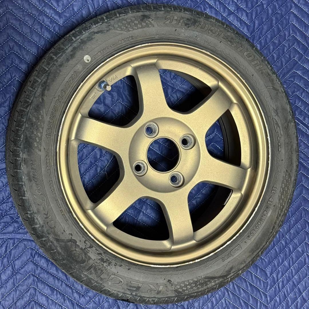 TE37 14インチ　ブロンズ