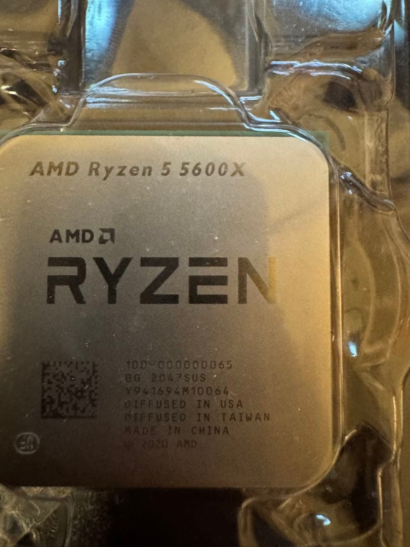 Ryzen5 5600x 動作品