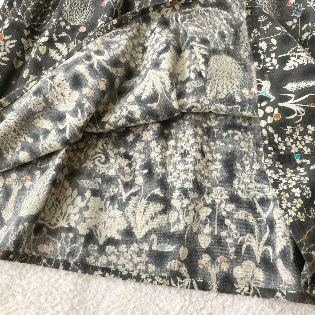 希少☆Parkes × LIBERTYヨシエ　エアリーコットンワンピース　M