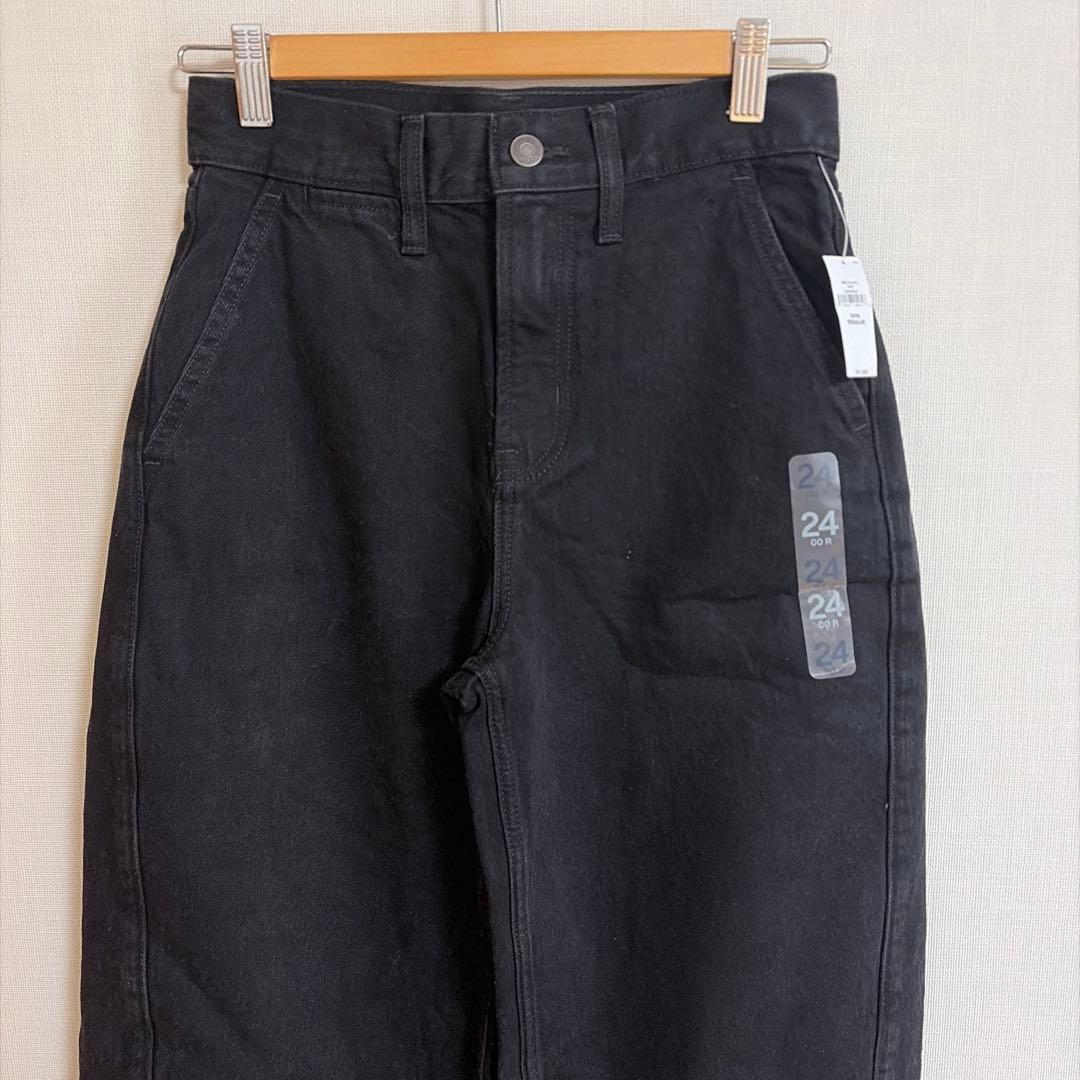 GAP ハイライズ　バレルデニムパンツ