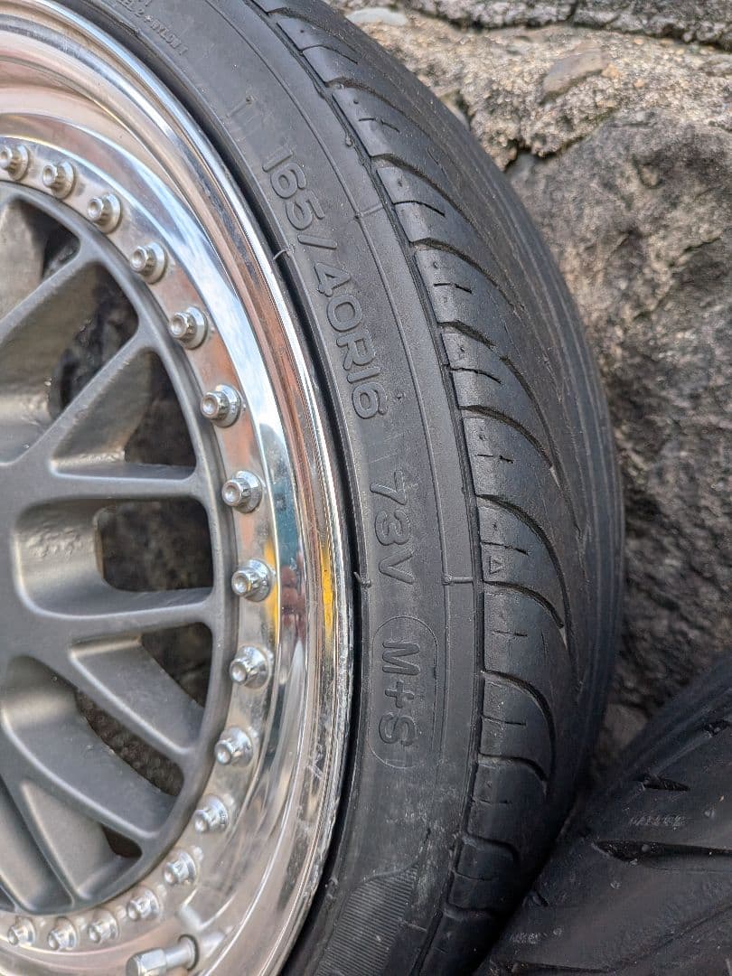 ワークマイスターM1 16インチ　ホイールセット（F6j R6.5j）