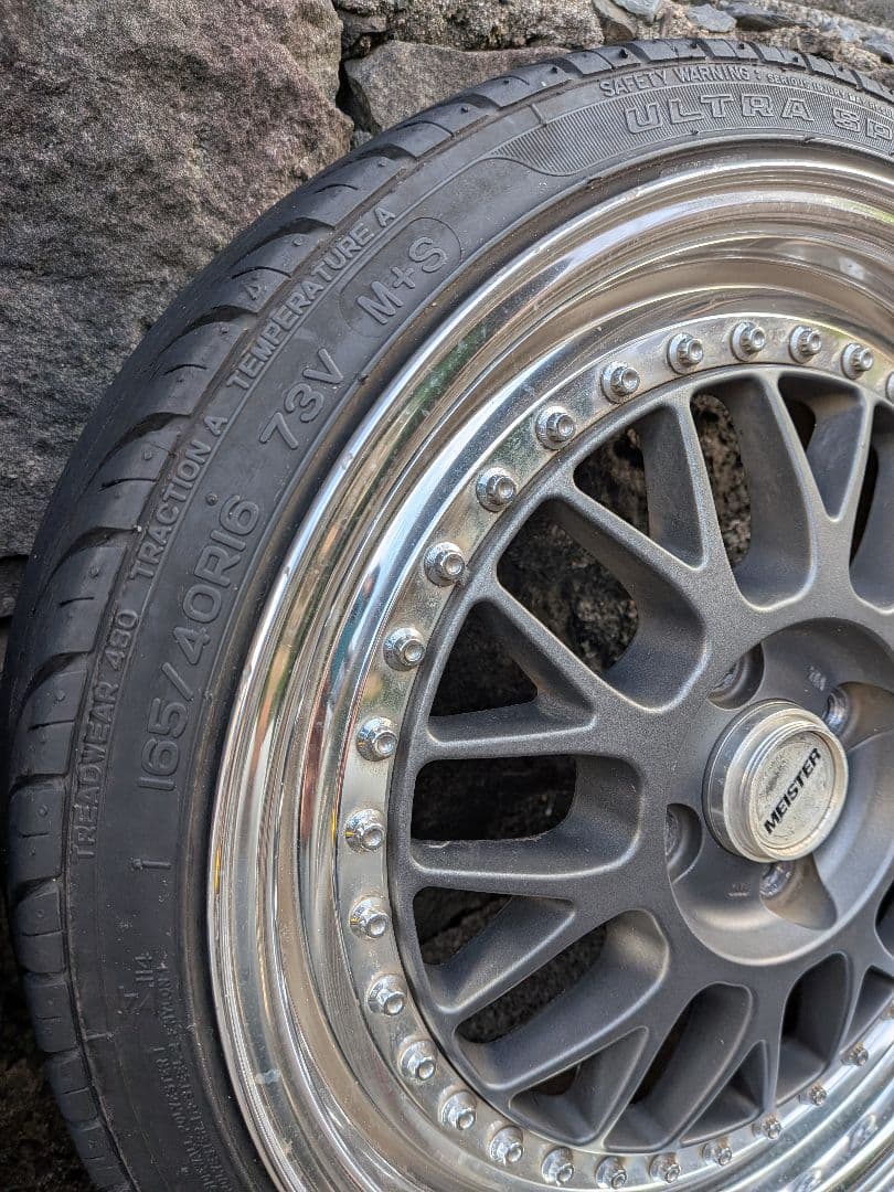 ワークマイスターM1 16インチ　ホイールセット（F6j R6.5j）