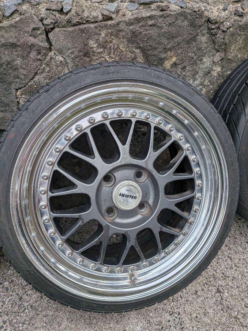 ワークマイスターM1 16インチ　ホイールセット（F6j R6.5j）