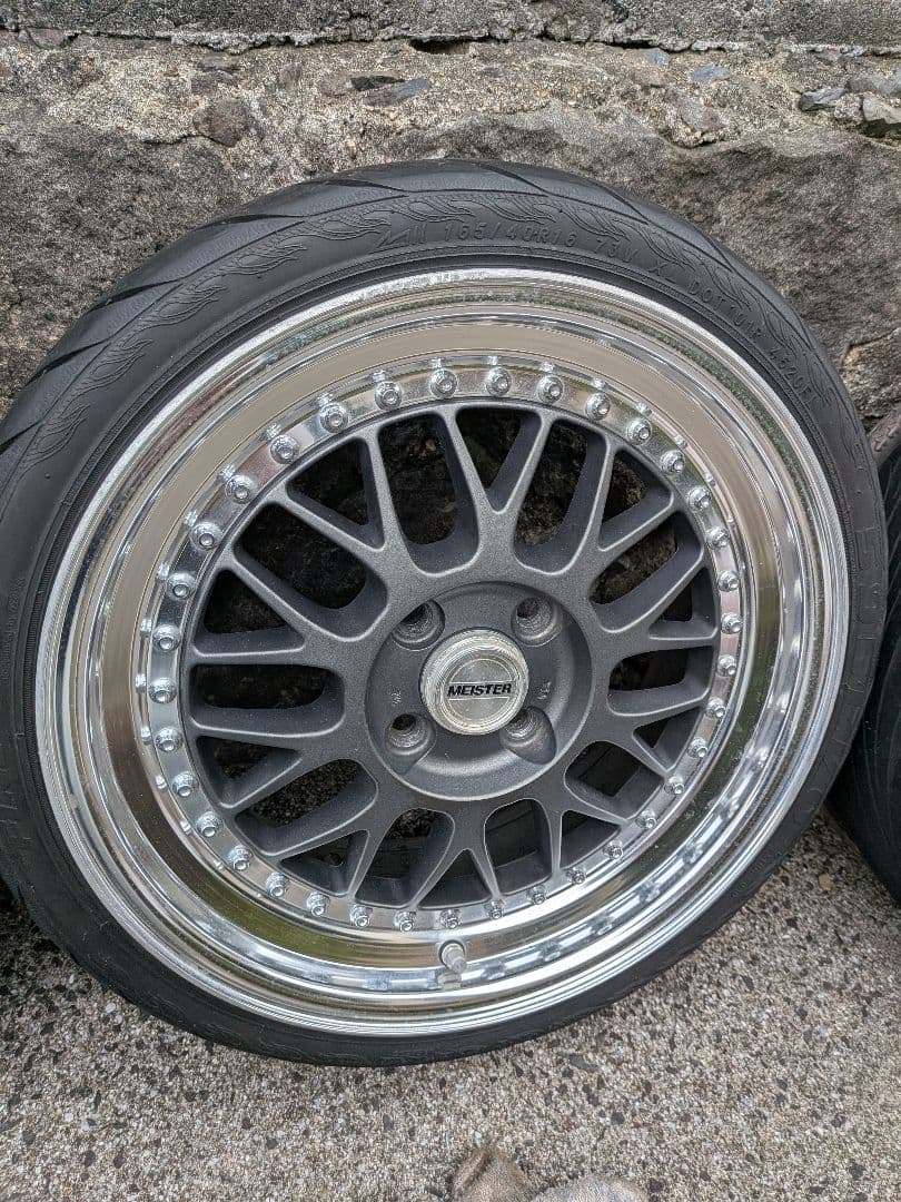 ワークマイスターM1 16インチ　ホイールセット（F6j R6.5j）