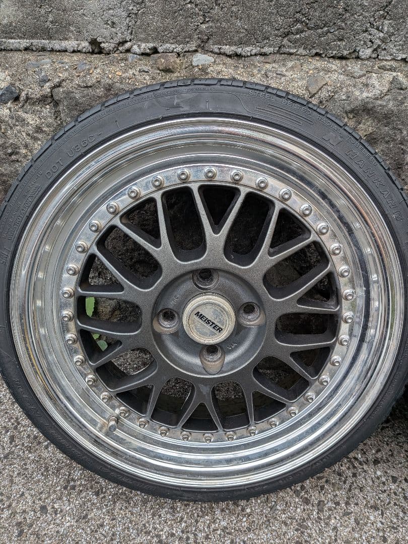 ワークマイスターM1 16インチ　ホイールセット（F6j R6.5j）