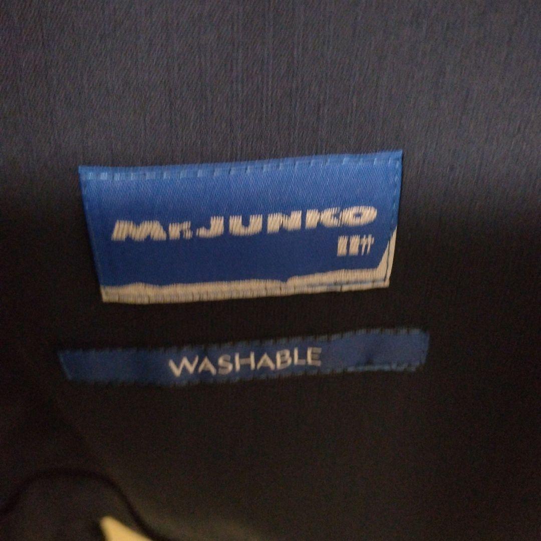 「新品」Mr.JUNKO スーツ サイズYA4 ポリエステル100% ネイビー