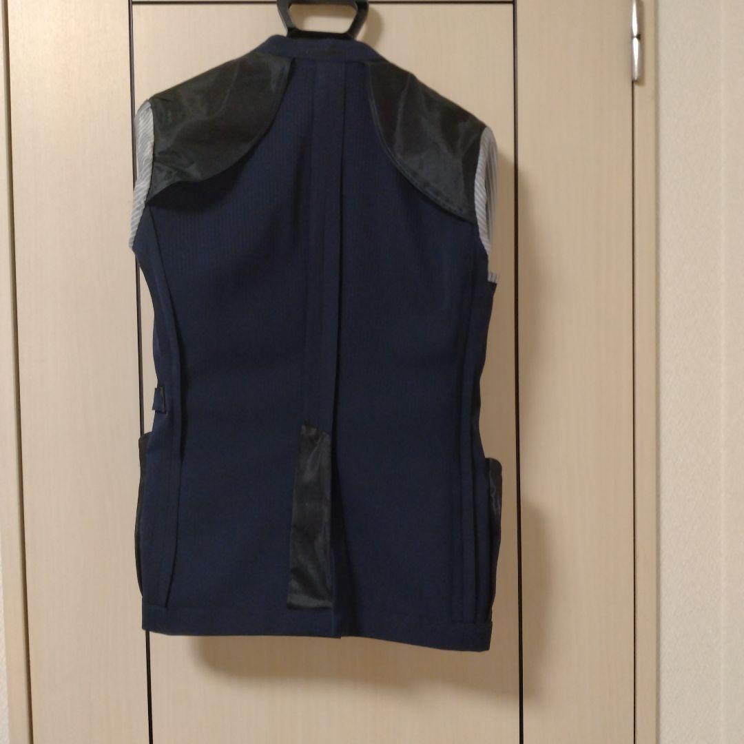 「新品」Mr.JUNKO スーツ サイズYA4 ポリエステル100% ネイビー