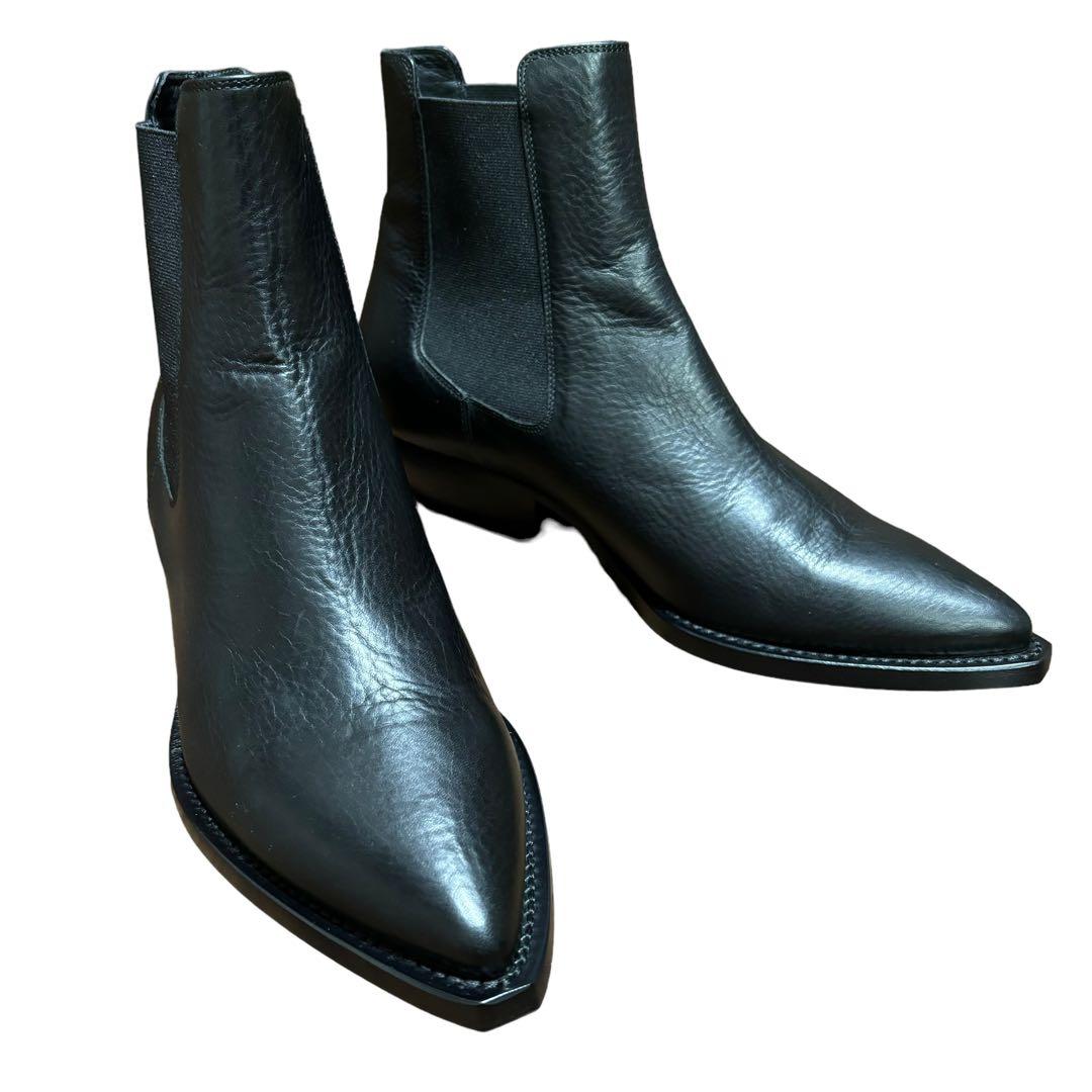 ★極美品★ SAINT LAURENT サンローラン サイドゴア ブーツ 39