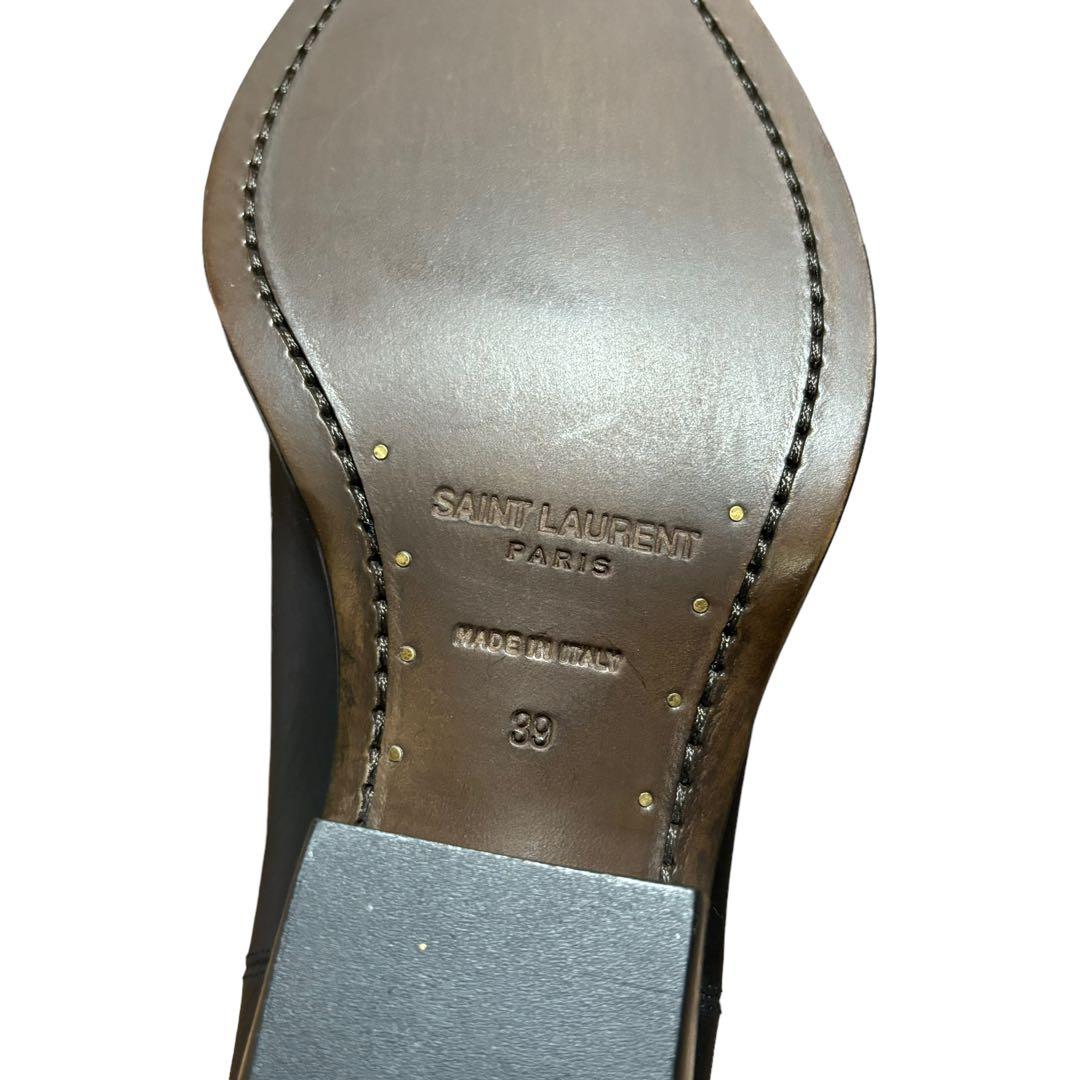 ★極美品★ SAINT LAURENT サンローラン サイドゴア ブーツ 39