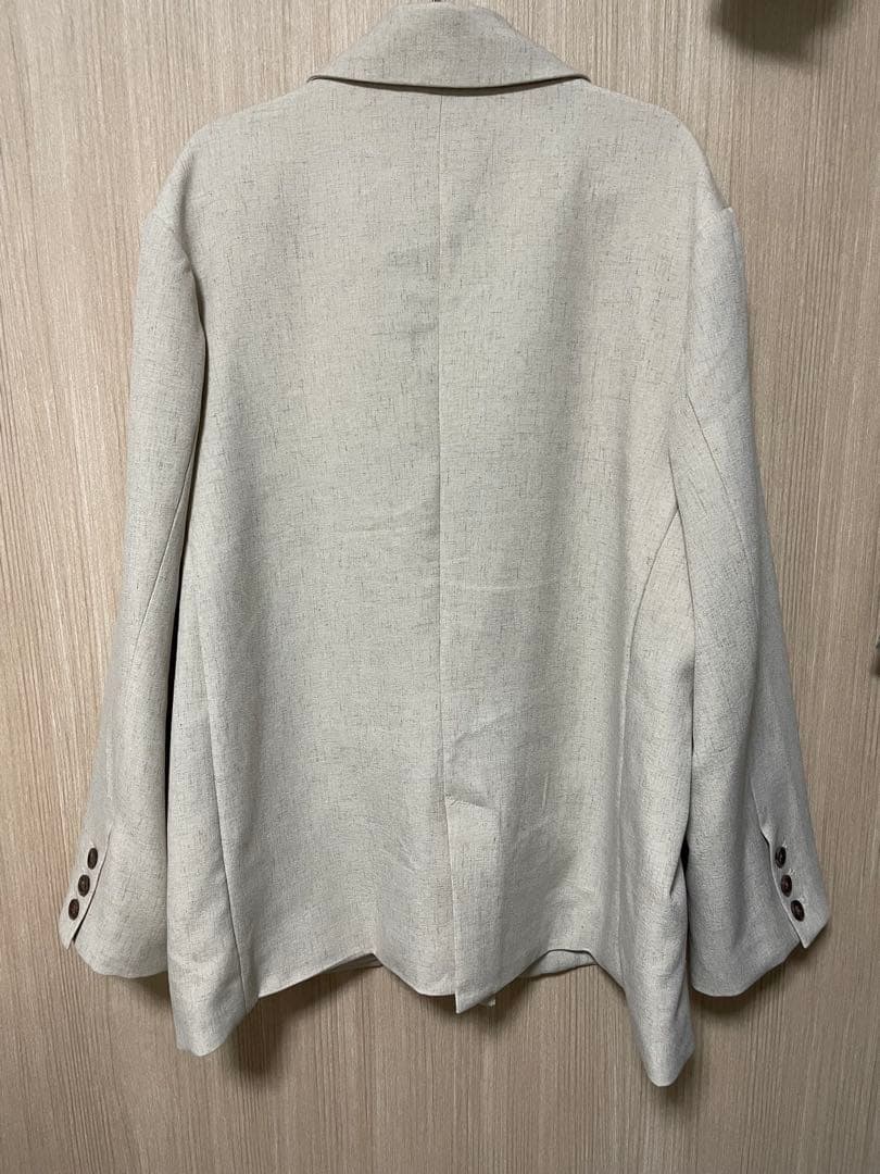 OLUN linen blend jacket/アイボリー Sサイズ