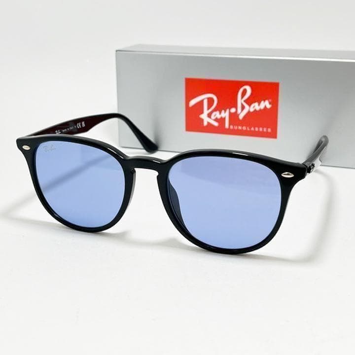 国内正規品【RB4259F-60180】新品 レイバン サングラス　ライトブルー