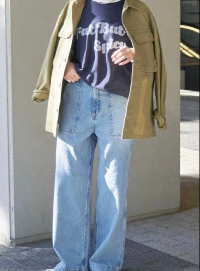 24SS アッパーハイツ THE COLIN ダメージ加工　デニム