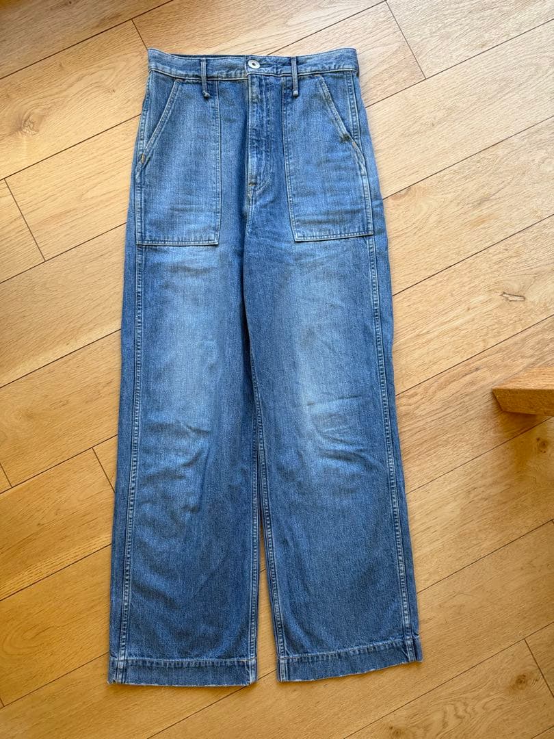 24SS アッパーハイツ THE COLIN ダメージ加工　デニム